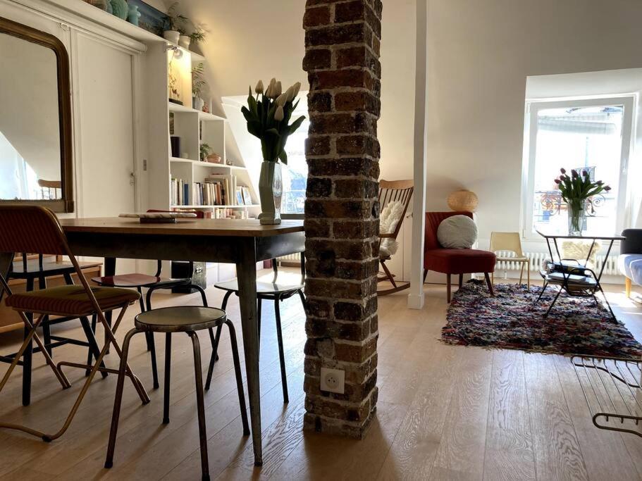 Appartement Cosy Dans Le 9E Paris Exterior foto